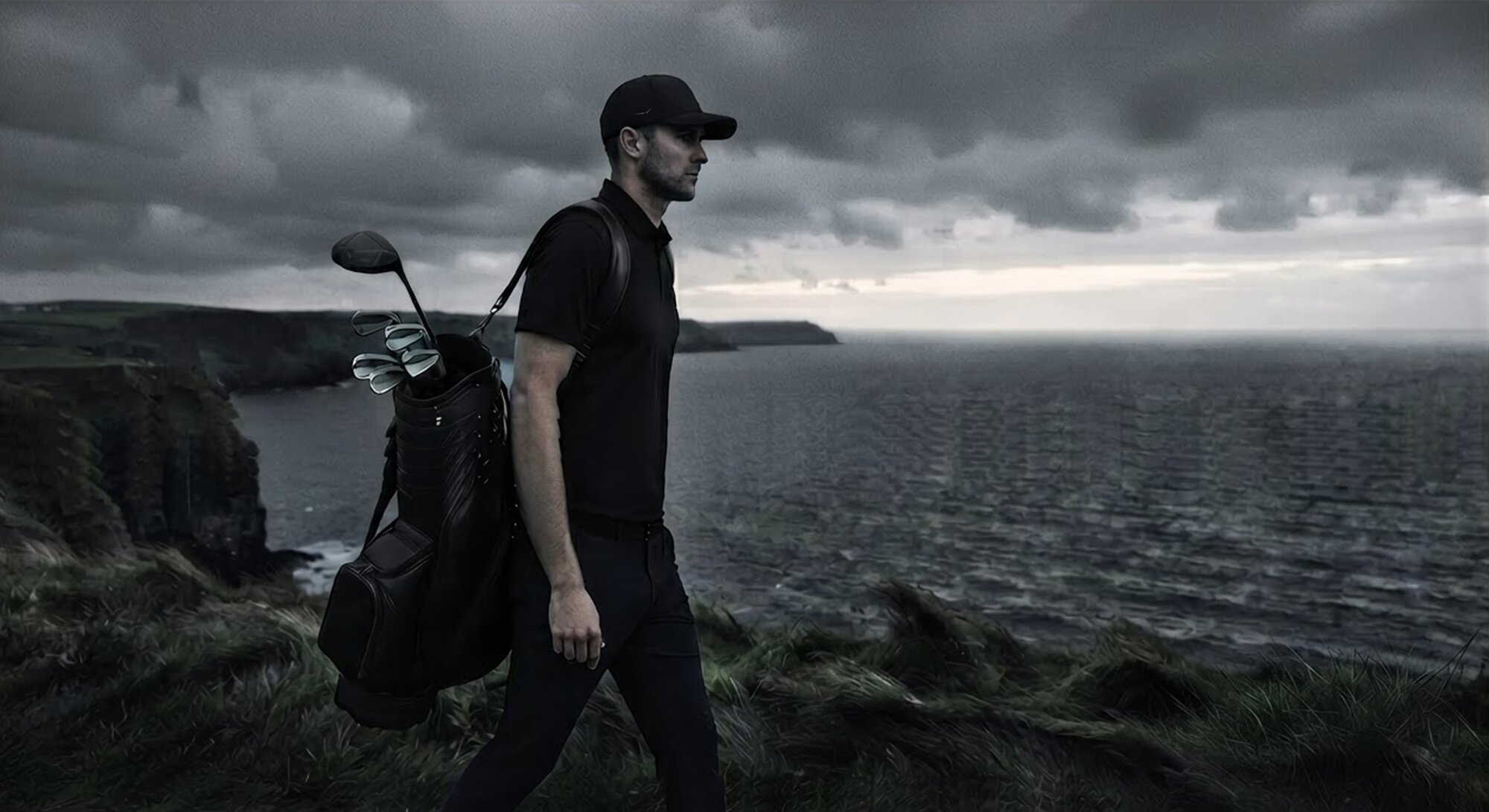 Penrose golfer walking the links